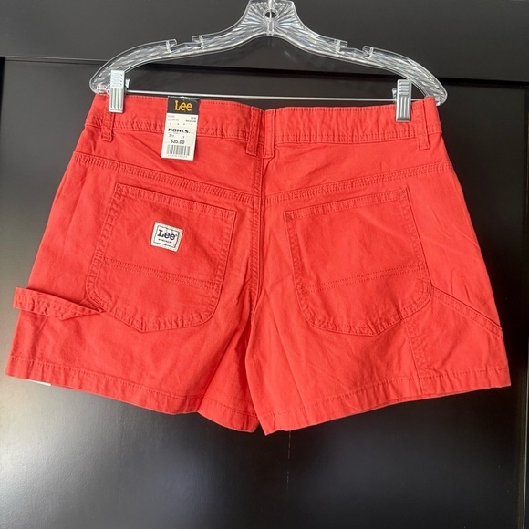 NWT Lee Women’s mid-rise shorts size 10 - Picture 1 of 2